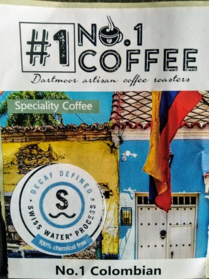 Loose Coffee Beans Colombian Swiss Water Decaf